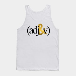 adj&v Logo Tee Tank Top